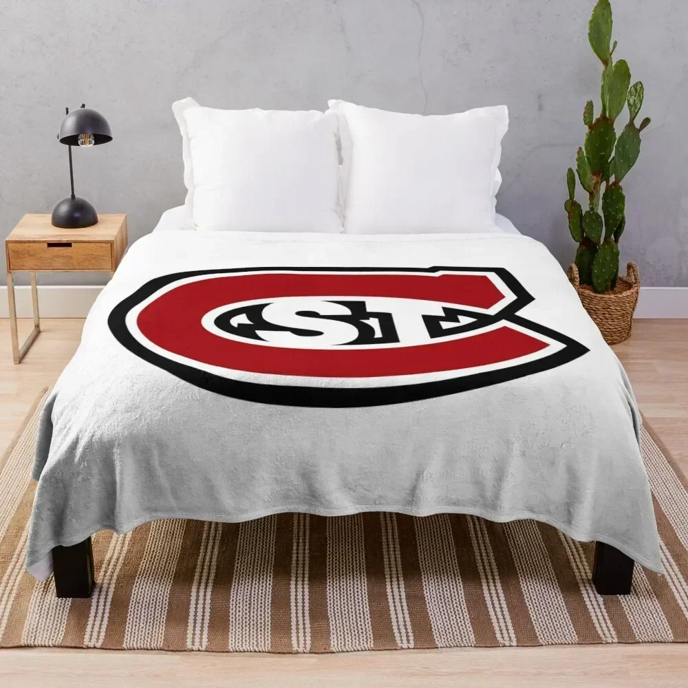 

St. Cloud State Huskies Throw Blanket Heavy sofa bed warm winter Sofa Throw Blankets