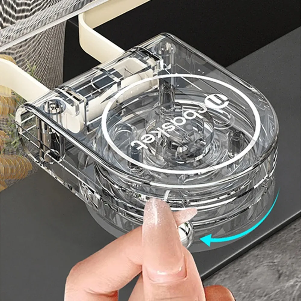 

Suction Cup Kitchen Sink Filter Rack Foldable Multi-Purpose Sink Drainage Basket 100Pcs Disposable Mesh Hanging Net Frame