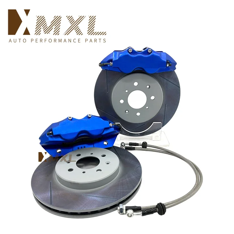 4X100 BBK 4 Pot MXLSPOON High Performance Racing Brake Calipers Kits for Honda City GM6 Fit GK5 GE8 GR9 FK7 FC1 FL1 DC2 Civic