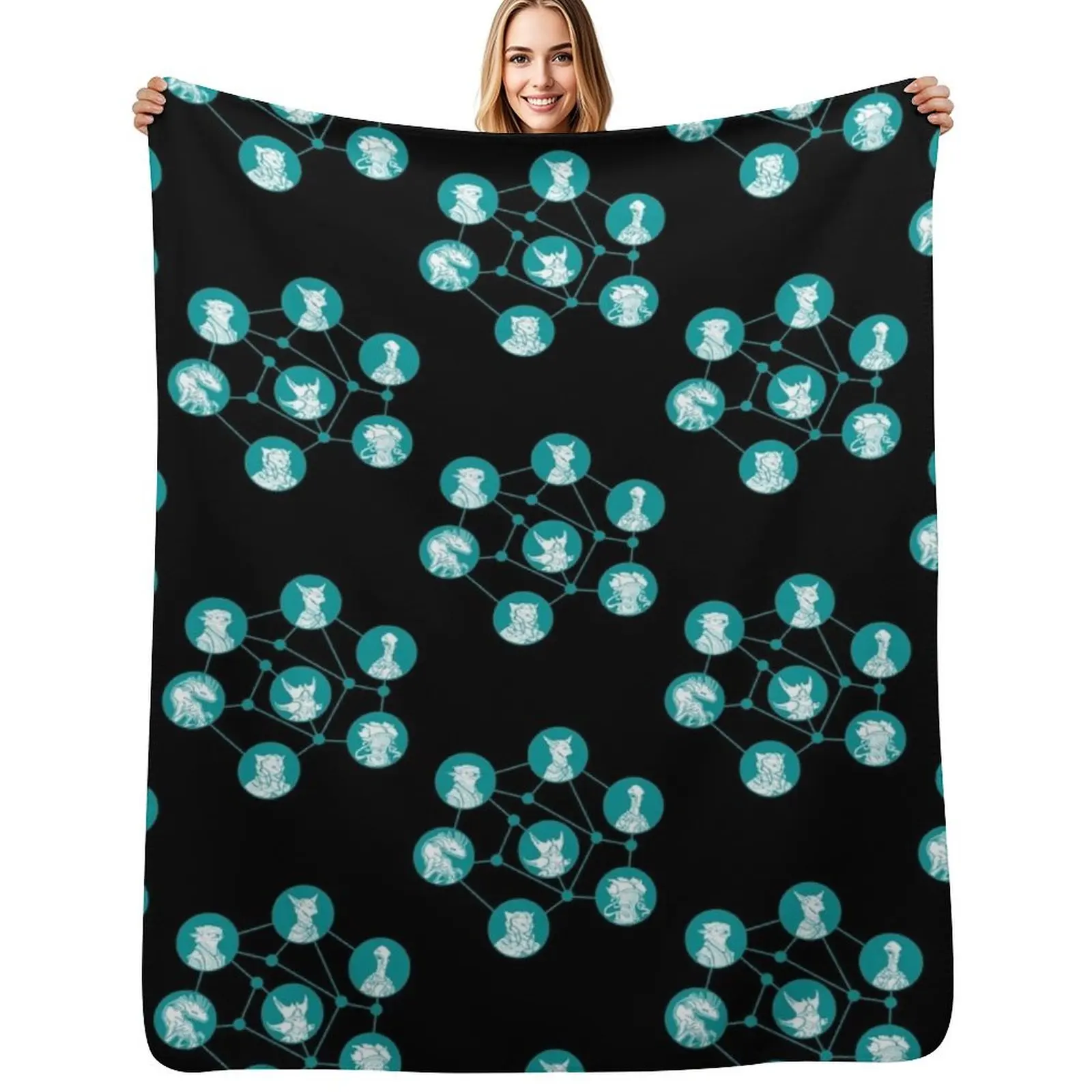 

Stellaris players Throw Blanket Vintage Decoratives Blankets