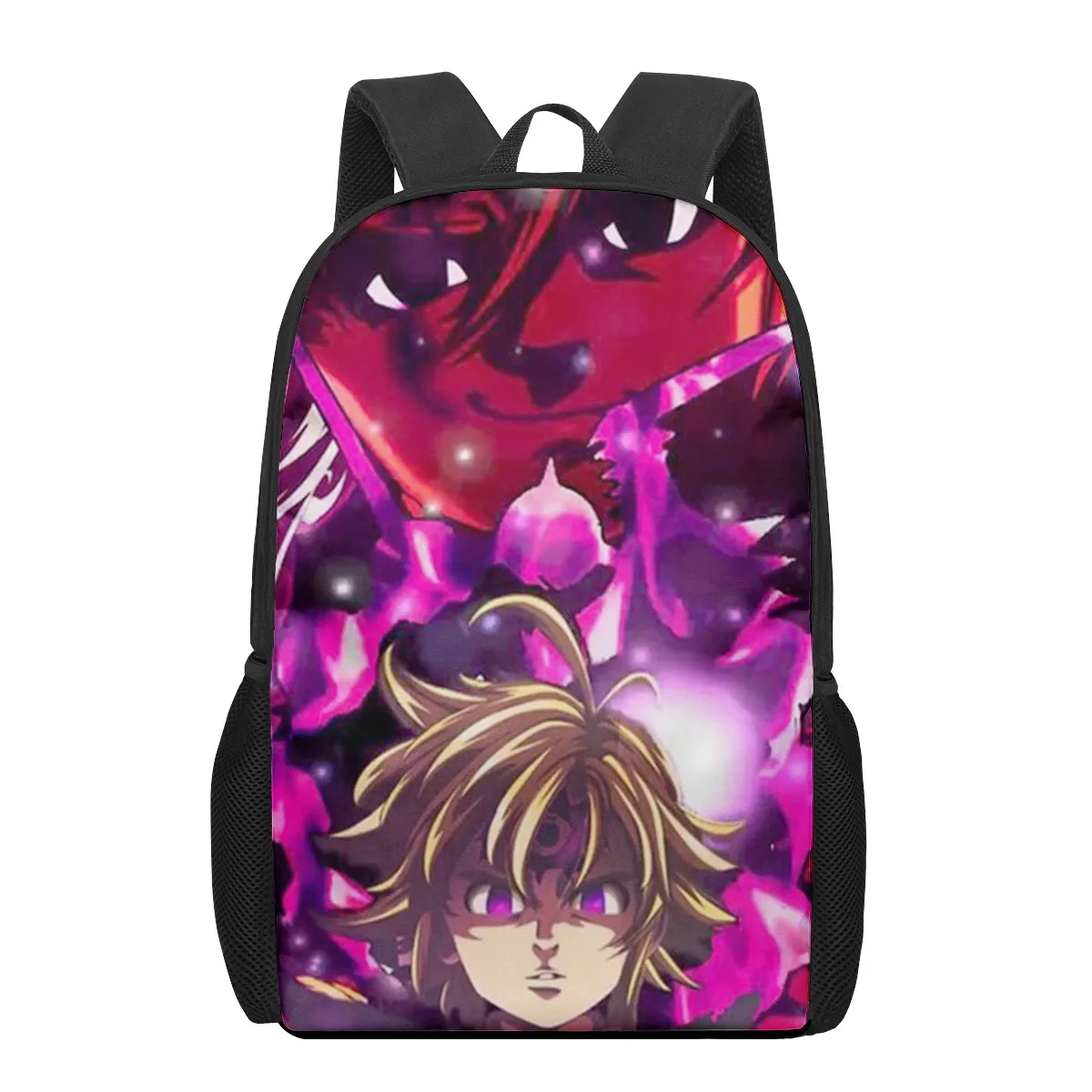 The Seven Deadly Sins 2021 School Bags Fashion Print Backpacks For Teenage Boys Girls Schoolbag Book Bag 16 Kids Backpack