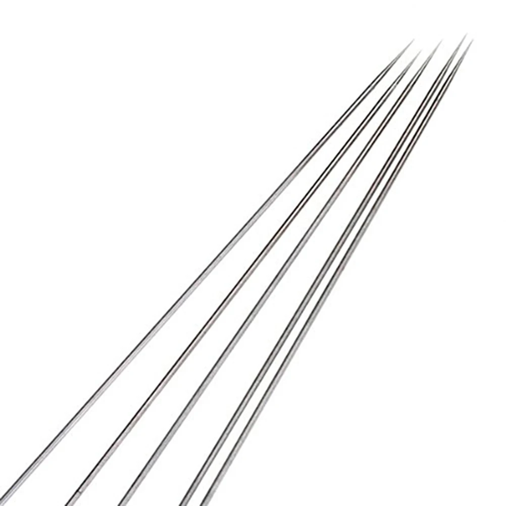 5pcs 0.3Mm Steel Airbrush Needle Replacement Tips Precision Airbrushes Needle Spray Tool For Fine Line Art Painting