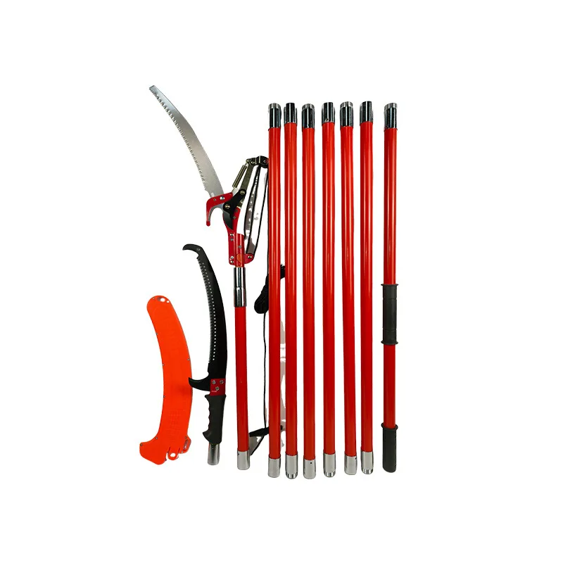

Insulated High Branch Saw Hook Saw 3-7m Rod Scissor Saw Combination Garden Tools