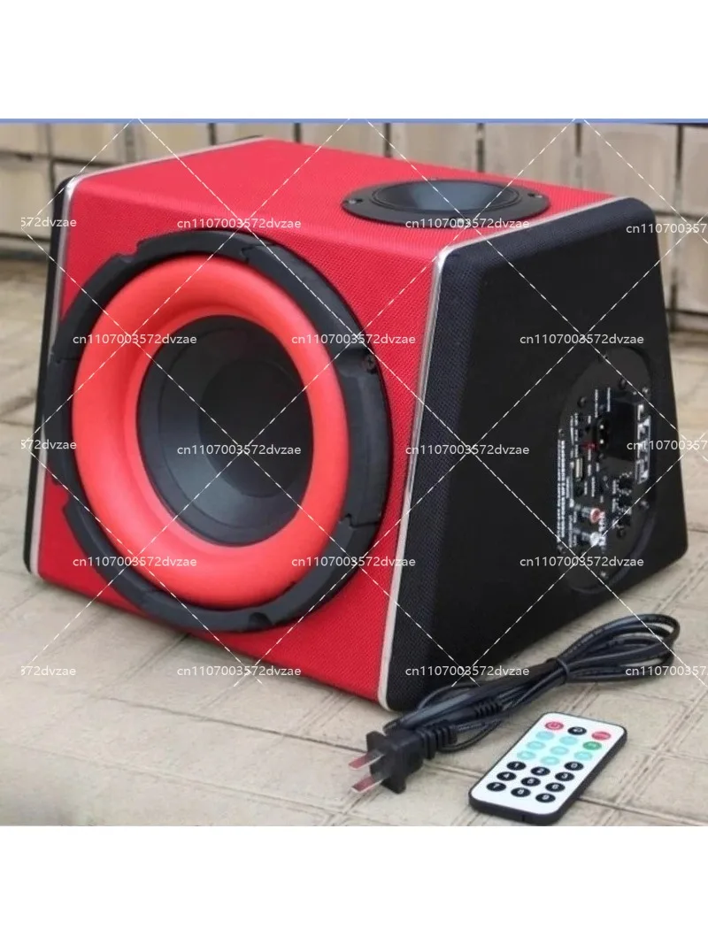 8 Inch 880W Active Car Subwoofer 12V 24V Bluetooth Audio Stereo Bass Speaker for Truck SUV