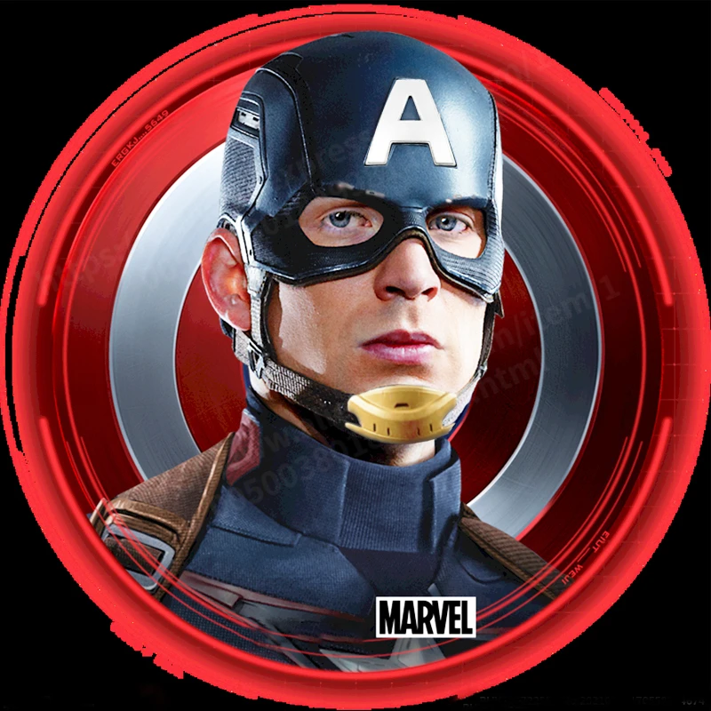 Marvel Captain America Cosplay Helmet 1:1 Wearable Battle Damaged Mask Cos Headwear for Man Adults Birthday Christmas Gift