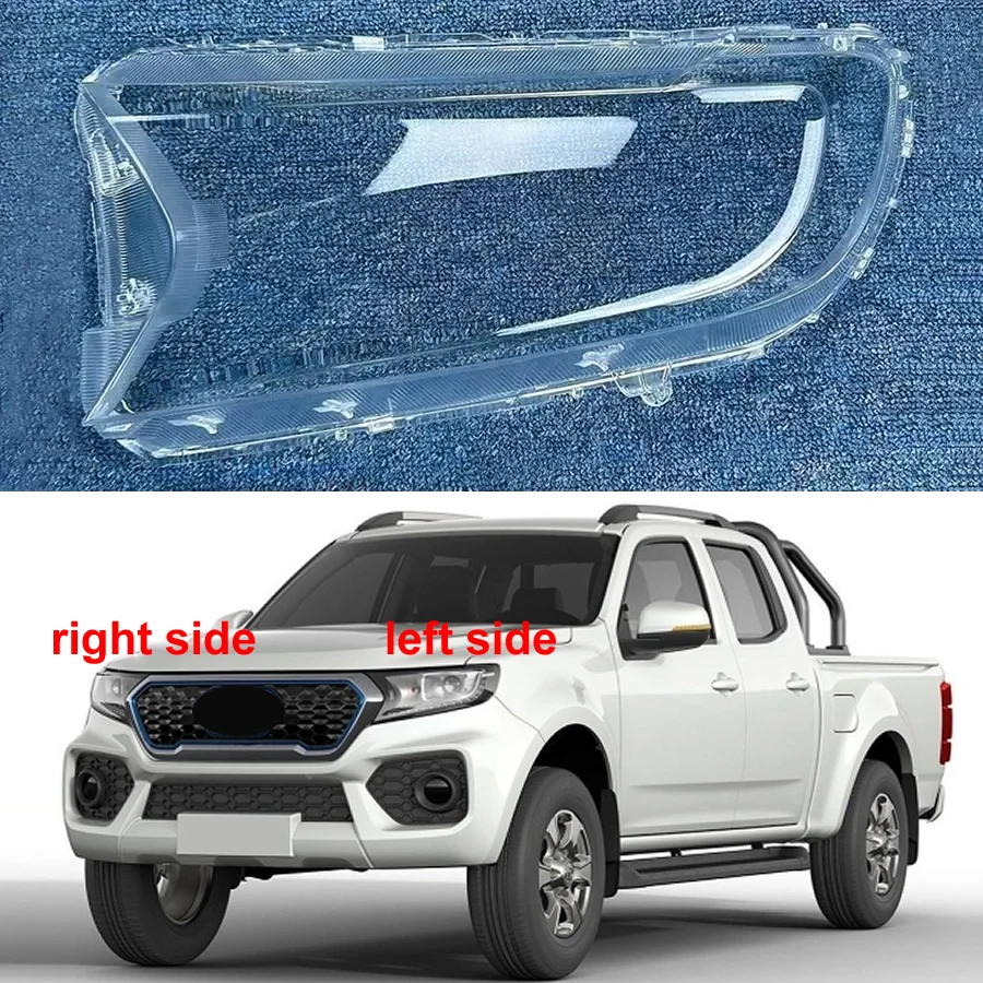 

For Great Wall Wingle 7 2018 2019 2020 2021 2022 Car Headlamp Transparent Lampshade Lamp Shell Headlight Lens Cover Plexiglass