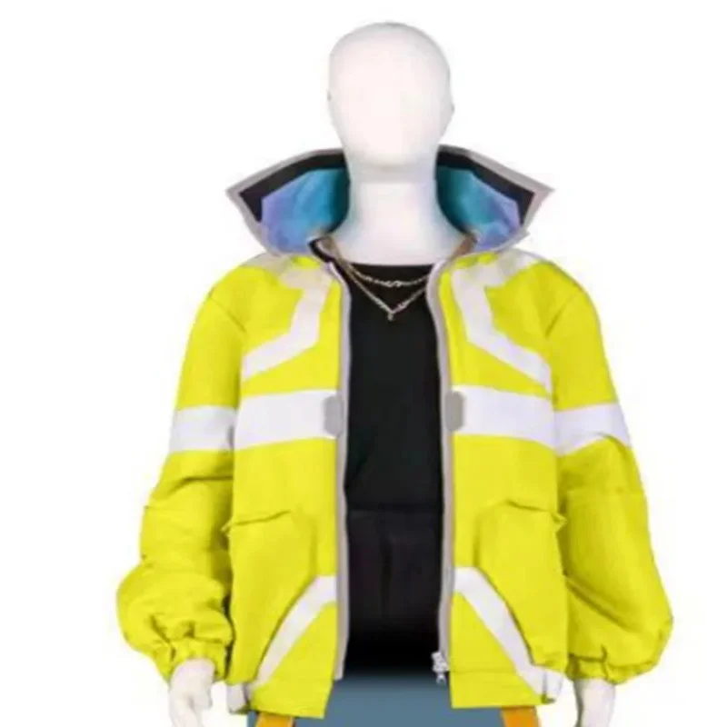 Cyberpunk Edge Walker maschio piombo David felpa con cappuccio a tema Rebecca 2077 Costume Cospaly Cyber