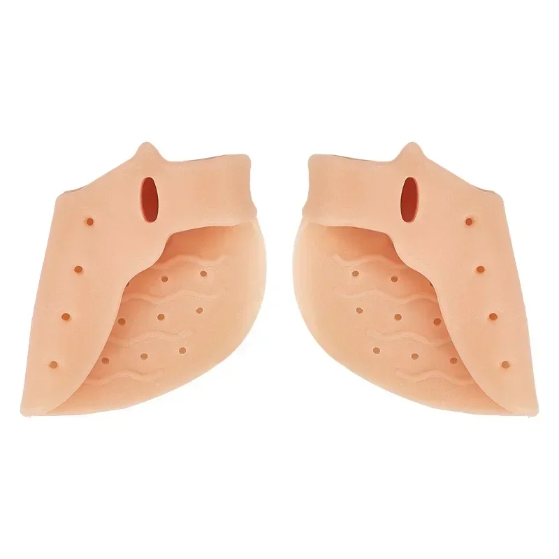 1 زوج سيليكون تو مصحح أروح عازلة فاصل أصابع القدم تنفس الرجال النساء العناية بالقدم حماة أدوات باديكير القدم #6