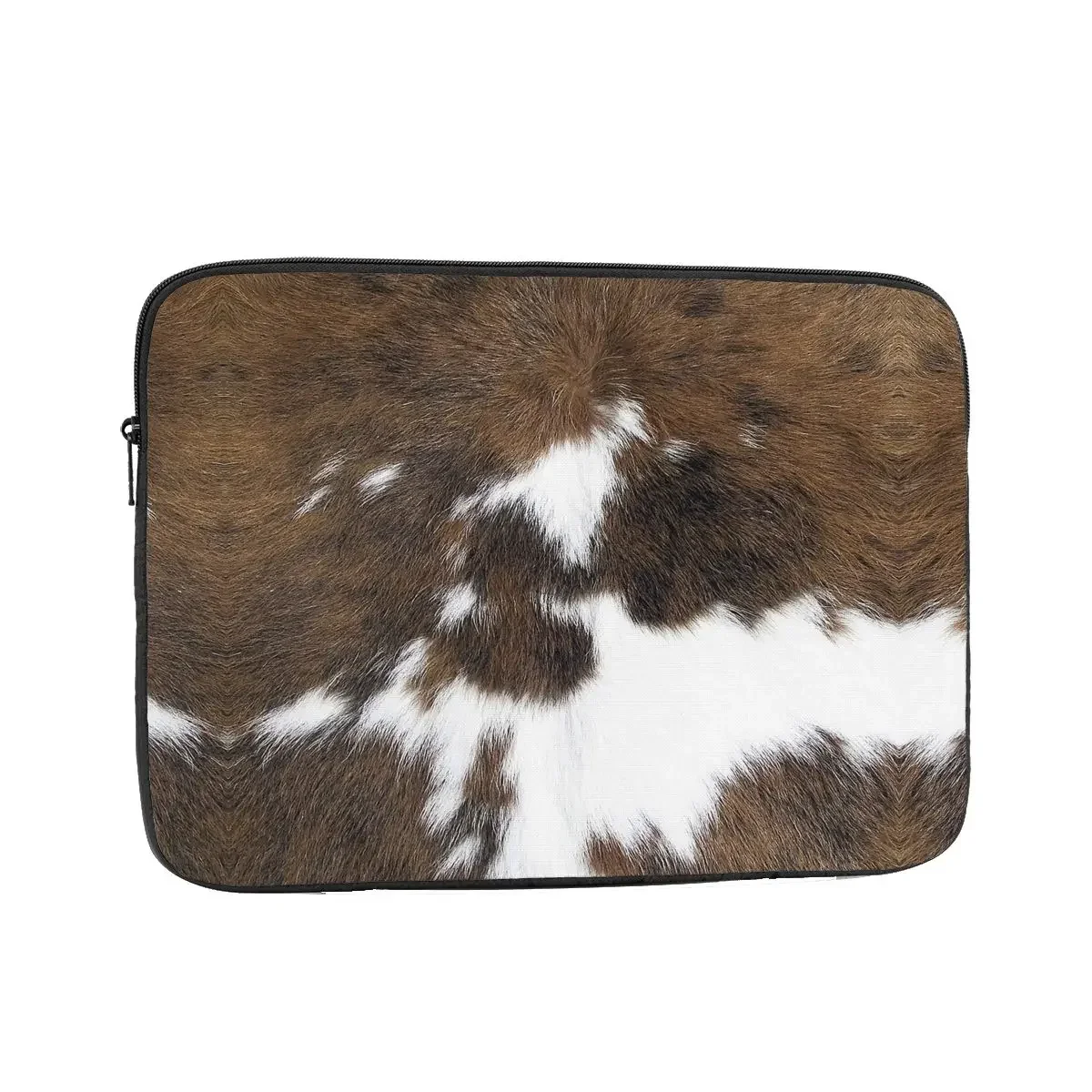 Laptop Sleeve Case 10 12 13 15 17 Inch Notebook Sleeve Cover Bag for Macbook Air Pro Simulated Cowhide Texture Shockproof Case