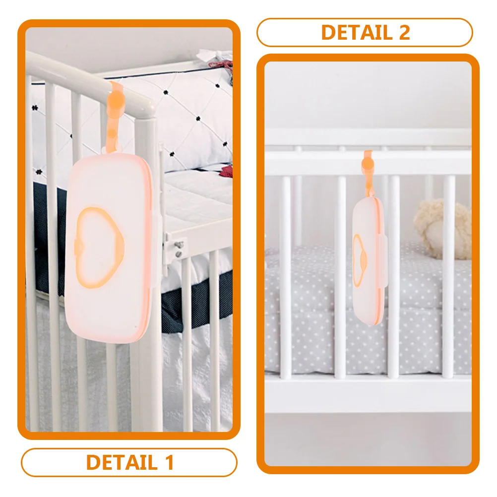 2 Stuks Liefde Natte Tissue Box Babydoekjes Reistas Gevallen Houder Dispenser Outdoor Pp Plastic Dispensers Voor Luiertas Hervulbare