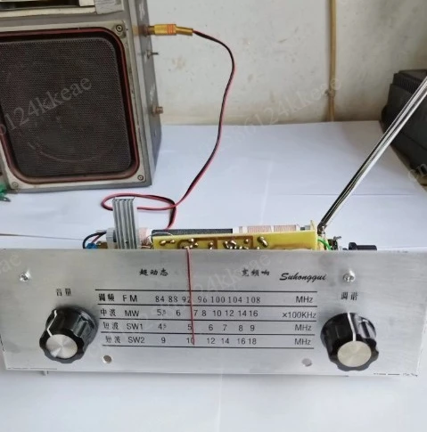 Super Dynamic Wide Band AM Radio Kit 3 Band Receiver DIY Soldering Project with High Sensitivity
