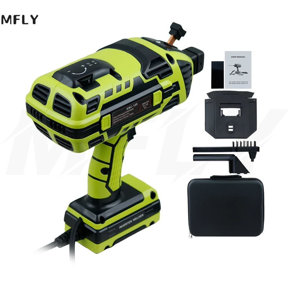 4600W 110V/220V±15% Handheld Arc Welder Home Electric Welder Fully Automatic Smart Welder With Toolbox/Welding Mask/Steel Brush