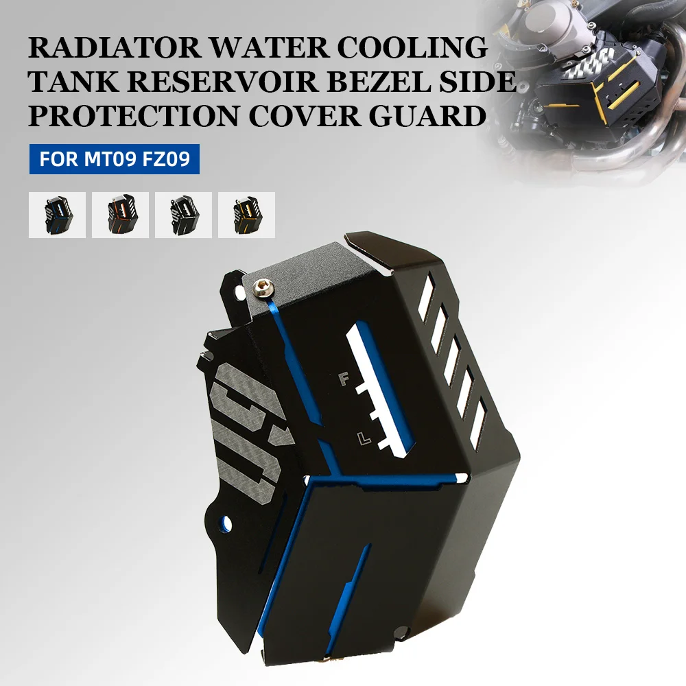 

Motorcycle For Yamaha MT09 FZ09 FJ09 FZ MT FJ 09 Tracer XSR 900 Accessories Radiator Guard Coolant Recovery Tank Engine Cover