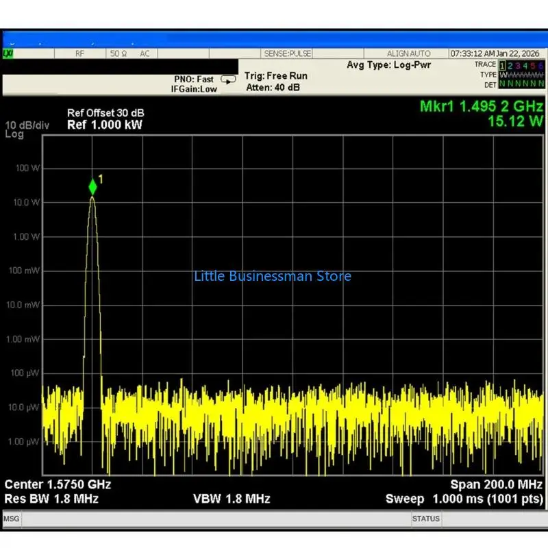 Signalmodul für technische Prüfstationen mit 1575-MHz-Abdeckung, fest montiertem Gehäuse und Lüfter für Daily System M76A – Detail 3