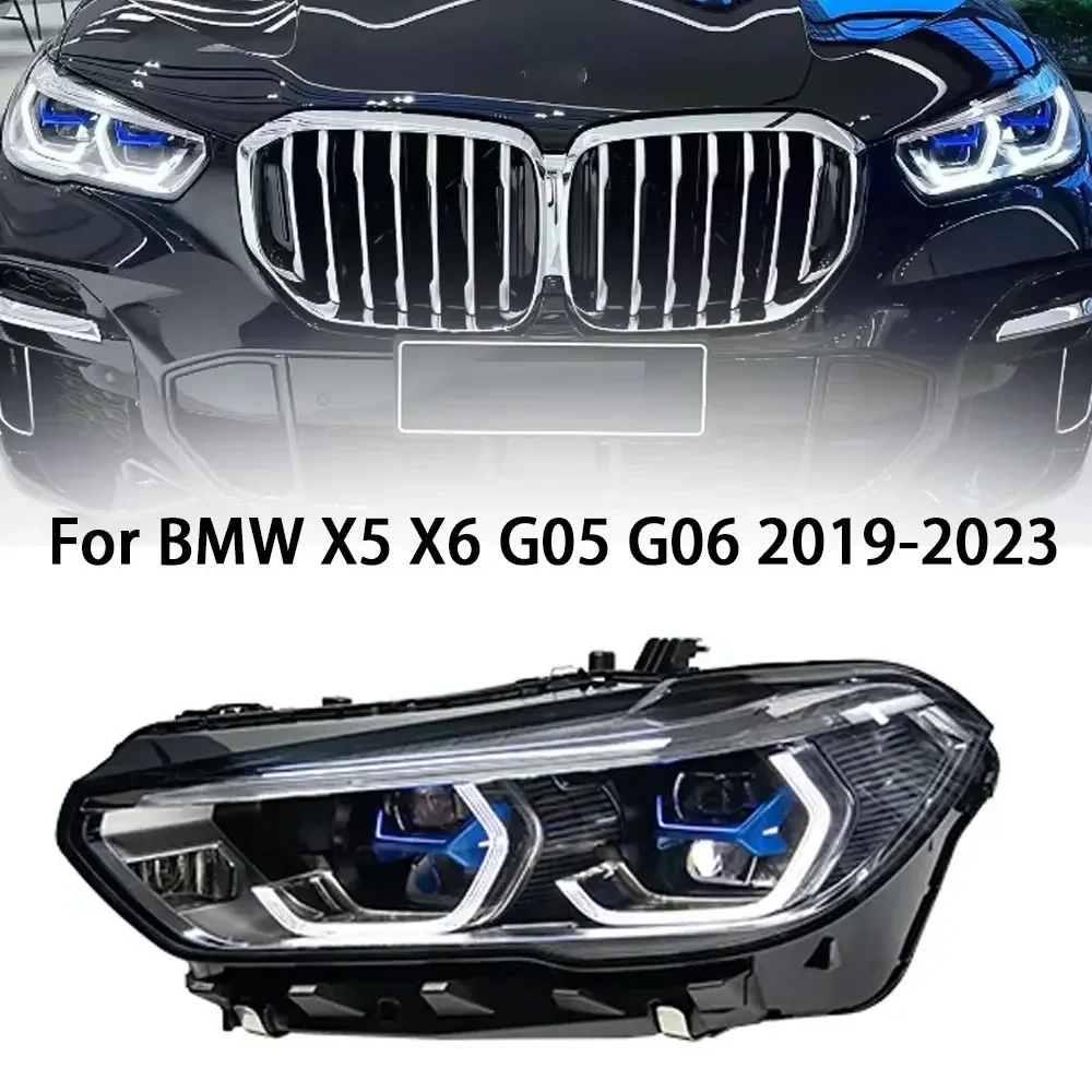 

Car led Head Lamp for BMW G05 X5 LED Headlight 2019-2023 Headlights X5 DRL Turn Signal High Beam Angel Eye Projector Lens