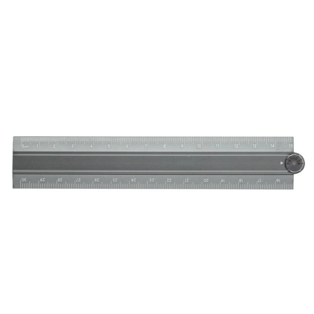 

Simple Style Folding Ruler Aluminum Alloy Creative Metal Stationery Rule Foldable 15cm 30cm Student Drawing Measuirng Tool