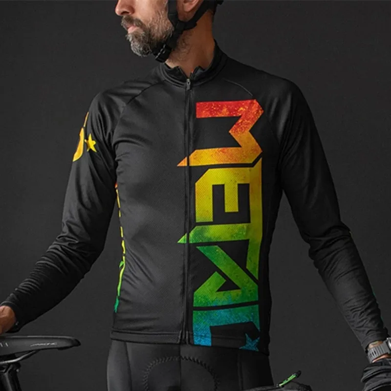 Twin Six 6 Spring Autumn Cycling Jersey Men Breathable Bike Suit Summer Thin Long Sleeve Shirts Outdoor Team Clothing Mtb Jacket