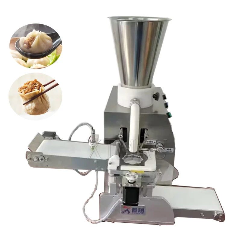 Semi-Automatic Steamed Stuffed Bun Momo Making Machine Soup Dumpling Xiaolongbao Baozi Machine Dumpling Shaomai Machine