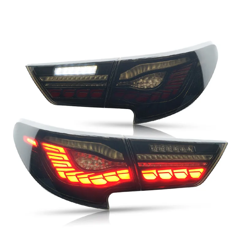 

MRD for Toyota Reiz Mark X 2014-2017 LED Tail Lights Stop Light with Fog Reversing Sequential Signal Red and Smokey Housing