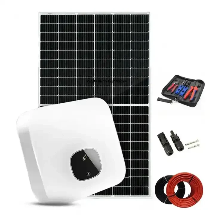 Slimline Energy Storage on Grid Solar System 30Kw 50Kw 100Kw Solar System Complete With Inverter