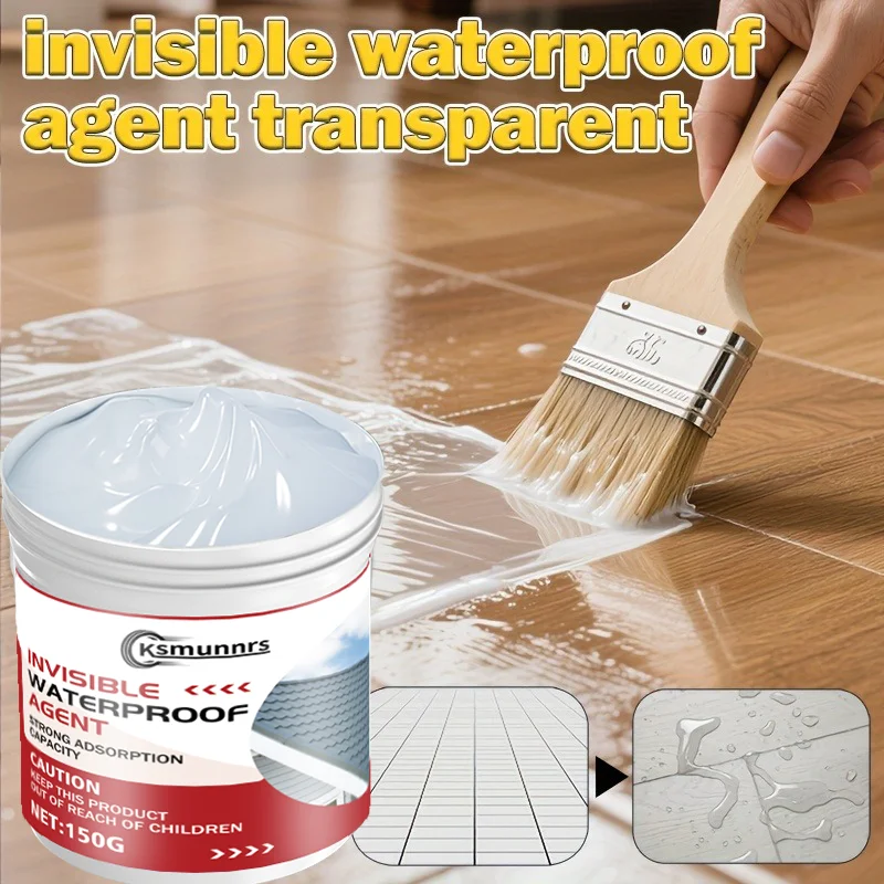 Super Invisible Transparent Waterproof Sealant – Nano Leak-Proof Coating, Crystal Clear Sealing Glue, One Solution for Long-Last