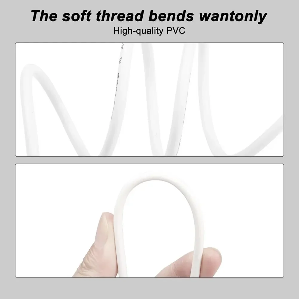 كابل ضفيرة من النوع C ثنائي النواة، وصلة كابل USB إلى 2Pin عارية كابل طاقة DIY سلك شحن USB C 5 فولت للاستبدال أو الإصلاح