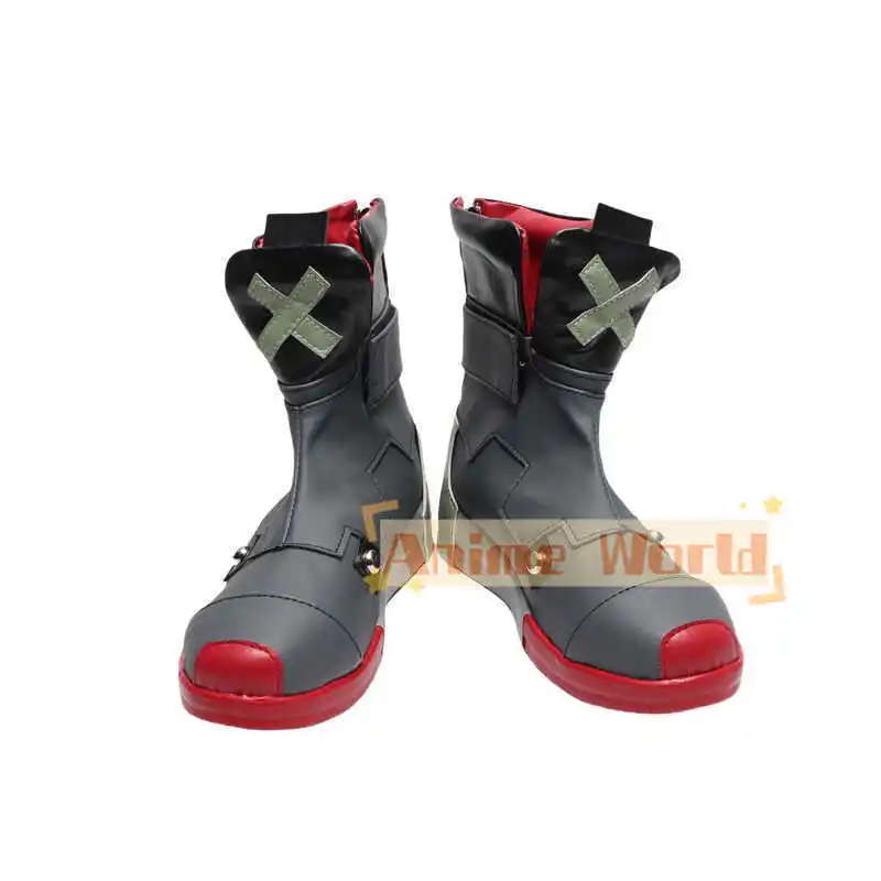 Zapatos de Cosplay del juego Raze, botas de Carnaval de Halloween, hechas a medida