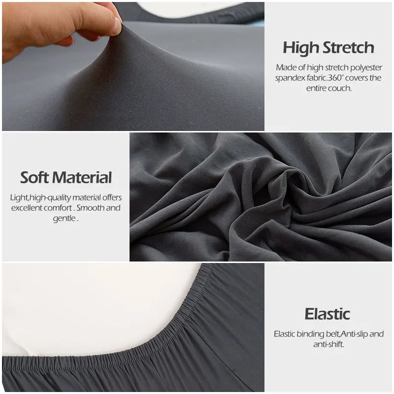 Waterproof Sofa Cover Stretch Seat Cushion Covers Sofa Slipcover For Living Room L Shaped Couch Cover Protector Cover For Home