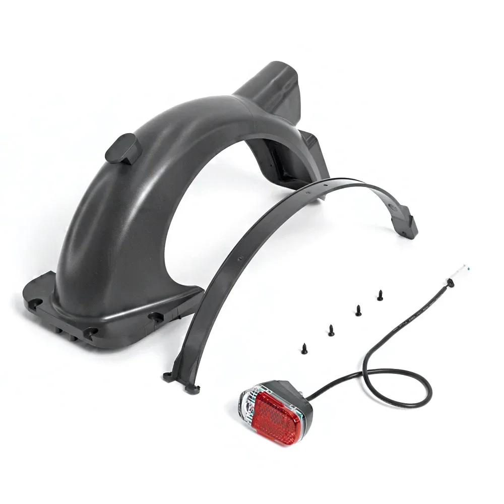 Rear Wheel Water Baffle Guard Set E-Scooter Parts Fender Taillight Mudguard Installation Strip For Segway Ninebot MAX G30 G30D