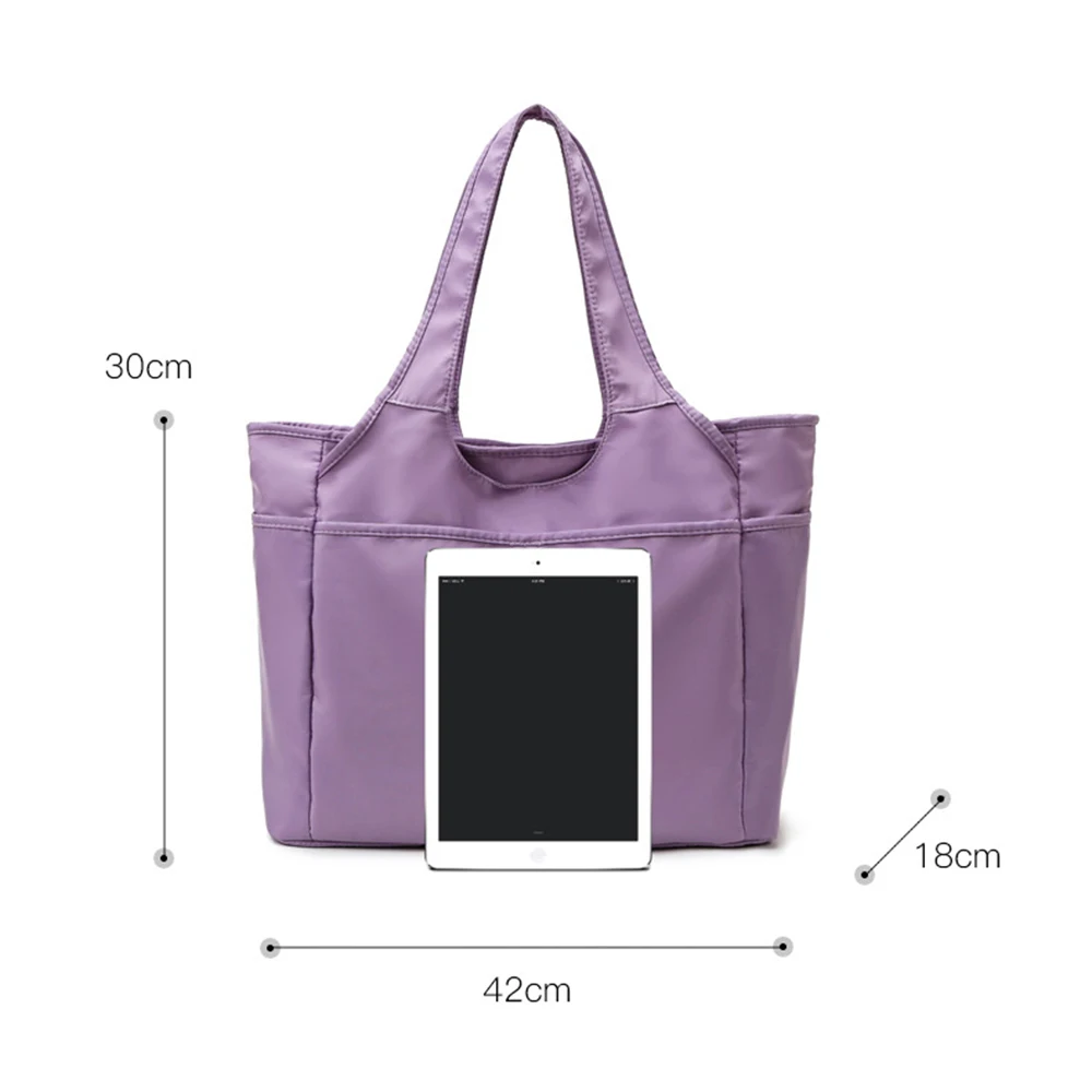 Bolsa de ombro de grande capacidade para mulheres, bolsa de pano de lazer, bolsa de dança ioga, moda, 2023