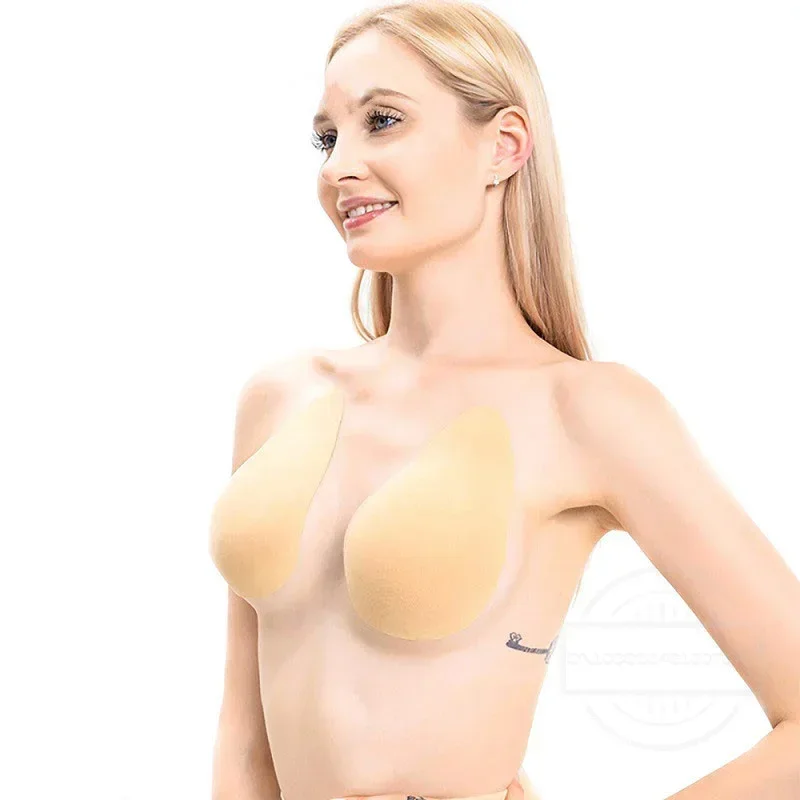 Soutien-gorge push-up invisible pour femme, bande de levage, pétales de poitrine, continent, couverture de poitrine, autocollants de poitrine, soutiens-gorge adhésifs, lève-buste, accessoires de distribution