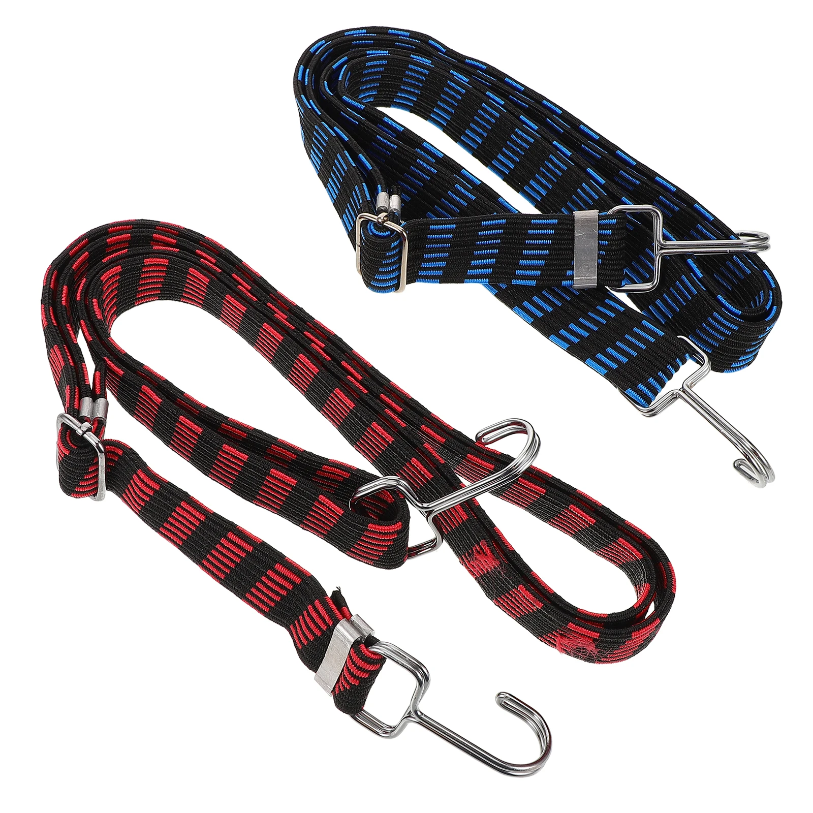

2 Pcs Luggage Strap Bungee Cord for Bike Elastic Cargo Straps Binding Heavy Duty