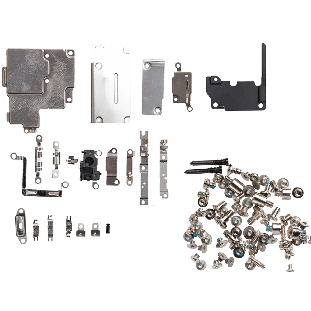 

Full Set Internal Parts For iPhone 12 12Mini Pro Max Metal Bracket Shield Plate Kit + Full Set Screws Repair Replacement