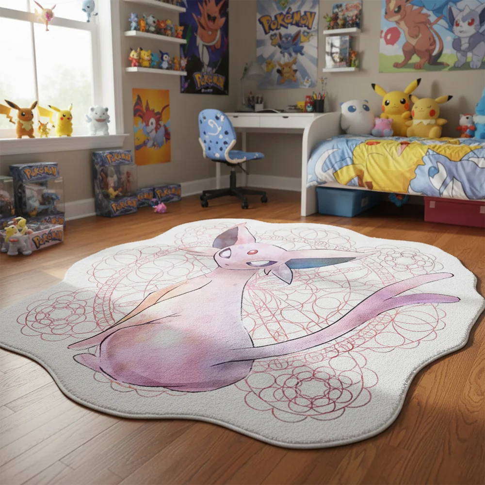 Dywan Anime Pokemon Słodki Esp – Gaming Accessories For Kids recenzja i cena