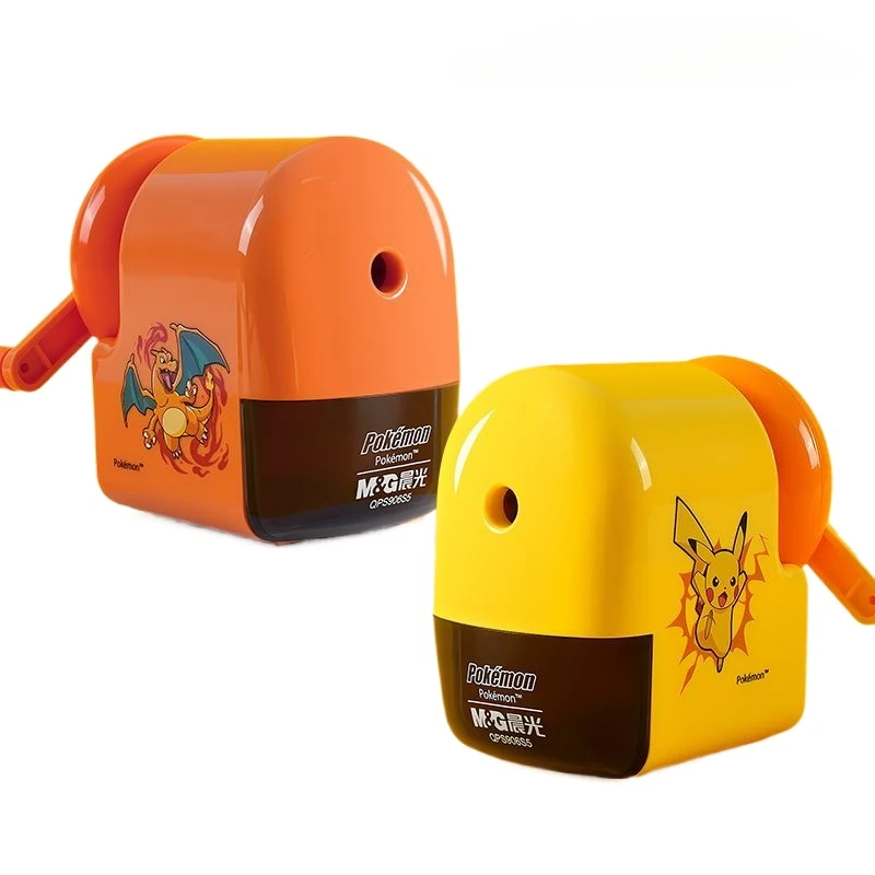 

Pokemon M&G co-branded pencil sharpener cartoon creative children labor-saving stationery supplies hand-cranked pencil sharpener