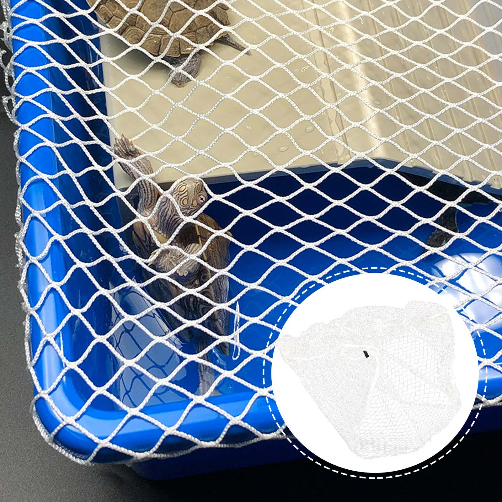 

Anti-Jumping Protective Escape-Proof Screen Accessories Nylon Supplies Tank Cover Anti-Jumping Aquarium Mesh Fish Tank Screen