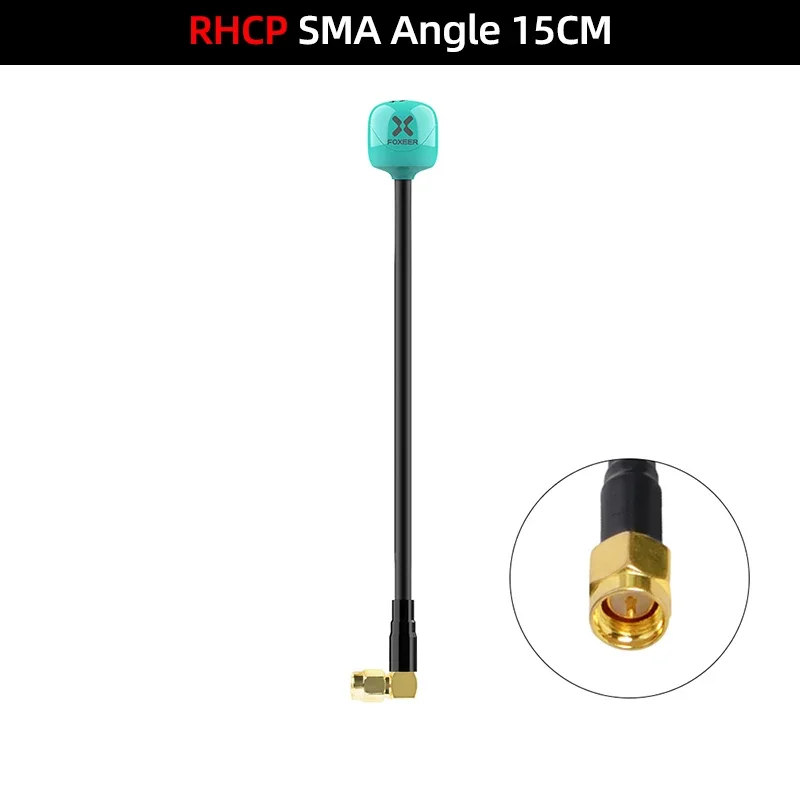 1PCS Foxeer Lollipop 4 Plus 4+ FPV Antenna 5.8G 2.6Dbi Omni Mini Antenna RHCP LHCP SMA MMCX UFL For RC FPV Racing Drone