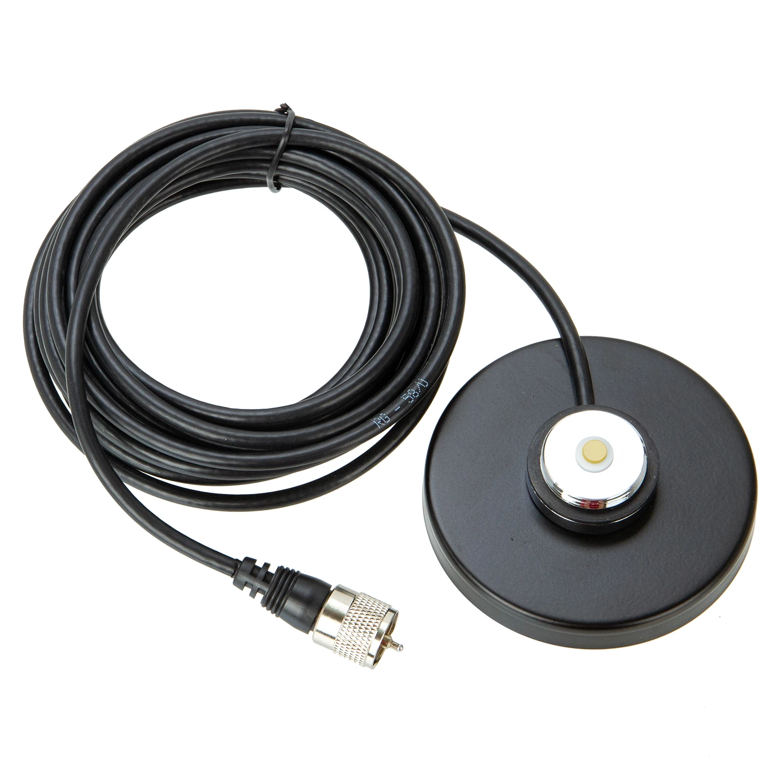 

NB-90 9CM NMO Mount Magnetic Base With 5M PL-259 RG-58 Coaxial Cable For QYT TYT Car Mobile Radio Antenna Mount