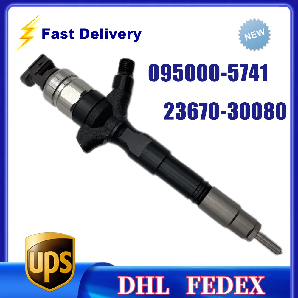 

095000-5741 23670-30080 Common Rail Fuel Injector aSSEMBLY for Toyota