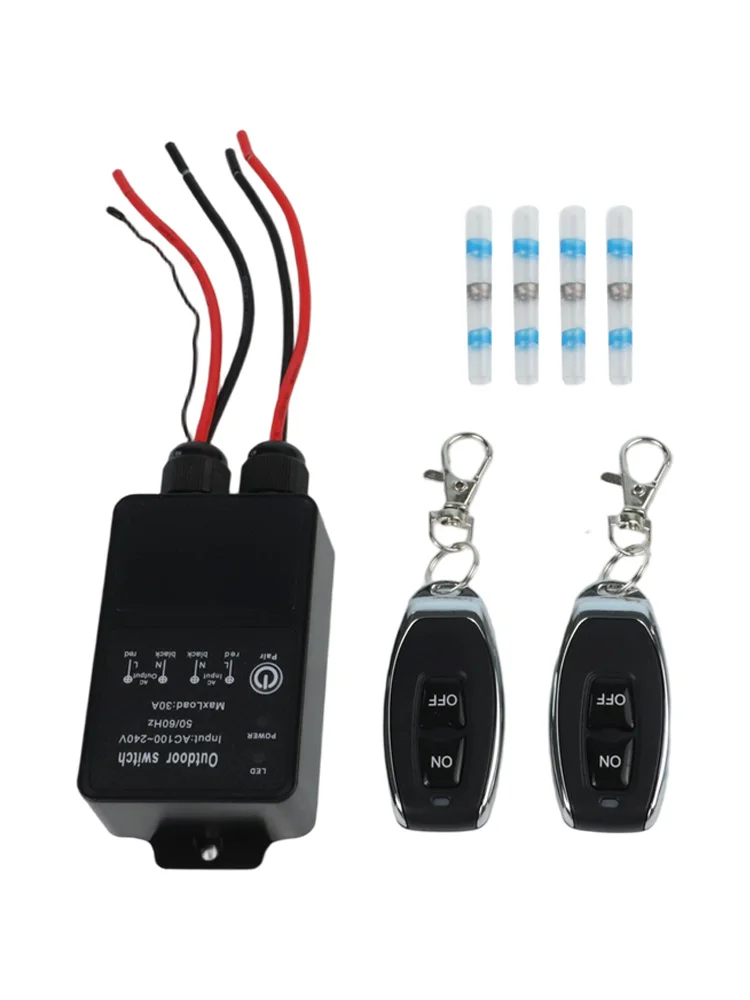 Innovative Design of the Weatherproof Wireless Controller allows control over multiple devices efficiently from a distance