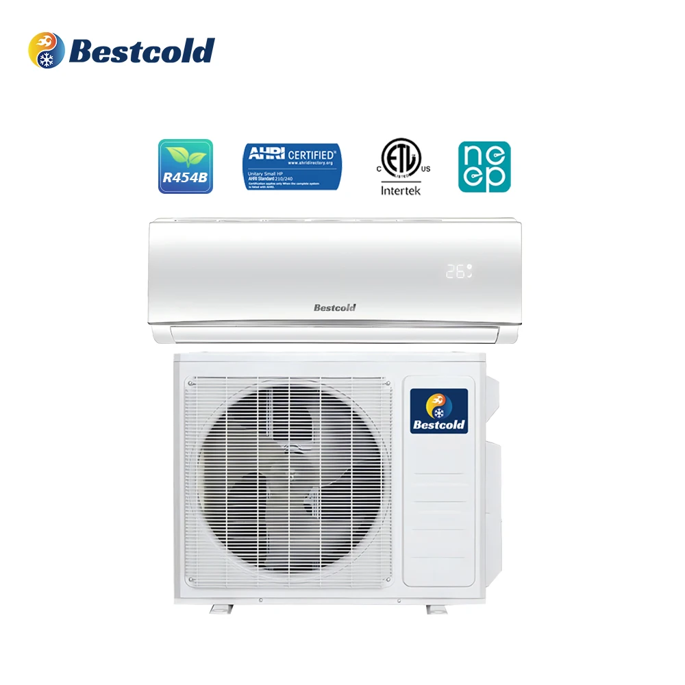 

Bestcold R454B Охлаждающий мини-коммерческий инвертор R32 Внутренние и наружные кондиционеры Блок потолочных стен Сплит-кондиционер