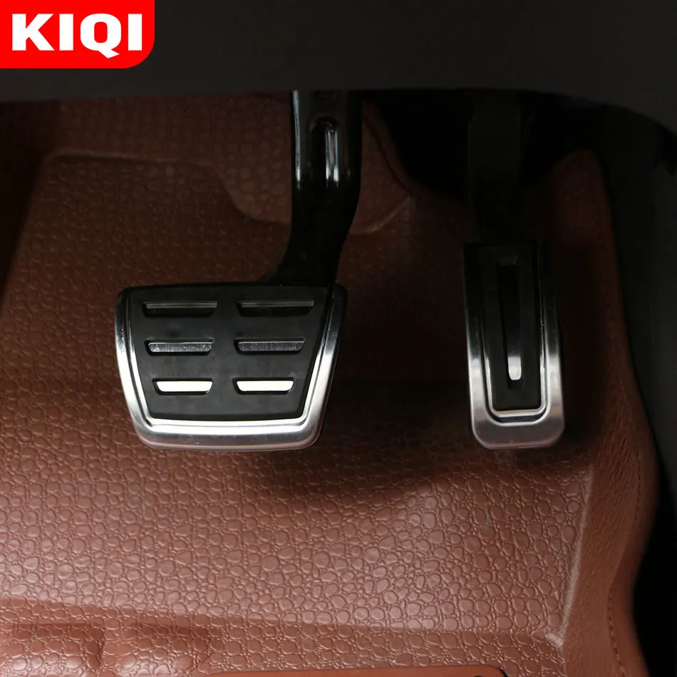 Car Pedals for VW SEAT SKODA Golf 3 4 Polo 9N3 Octavia Ibiza Fabia A1 A2 A3 GTI Audi TT Pedal Cover Stainless Steel Pads