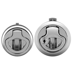 Stainless Steel Pull for Hatch for Latch Cabinet Drawer Metal Doorknob Car RV Boat Toilet Door Hardware Handle D7YA