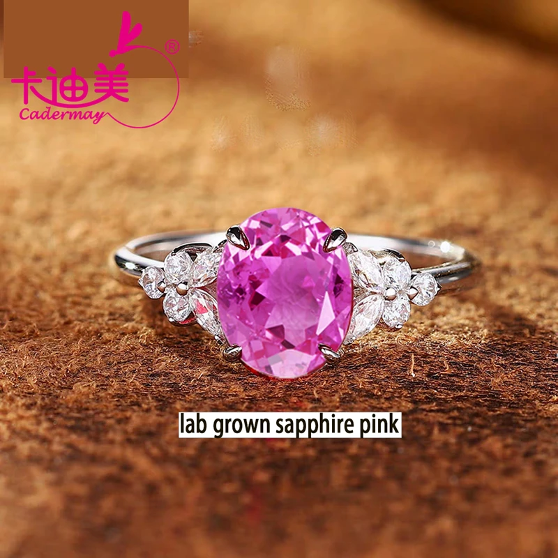 

Серебряное кольцо 925, Paparadscha, светло-зеленые кольца с сапфиром и рубином, выращенные в лаборатории, D VVS, кольцо с муассанитом для женщин, ювелирные изделия