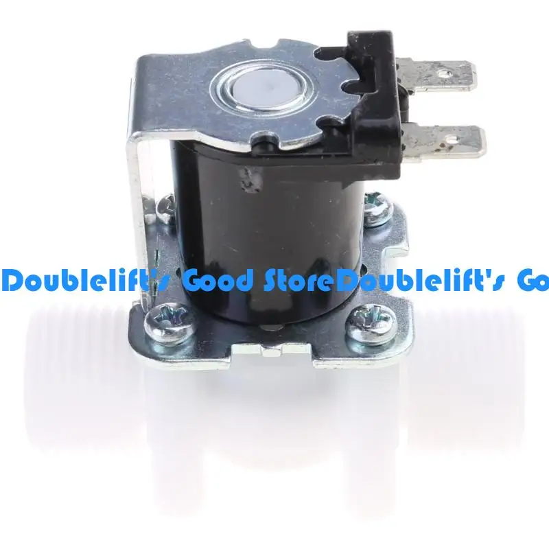

652F 12V/24V Faucet Solenoid for 2-Port Normally Closed Plastic Water Inlet Control for G1/2 Male Thr