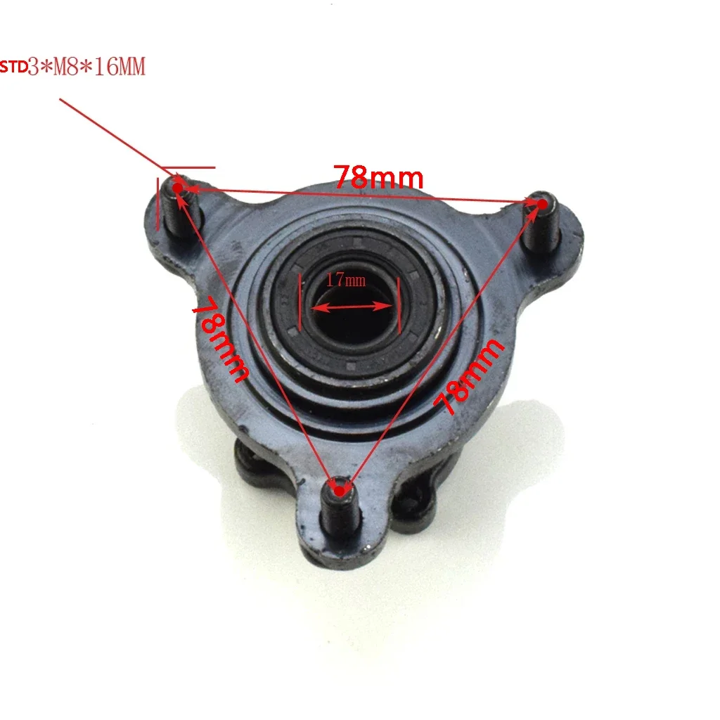 Swing 340mm Suspension Large A Arm Upper/Lower Steering Knuckle Spindle Disc 4 STUD Wheel Hub 250mm Shock Fit Buggy ATV GO Karts