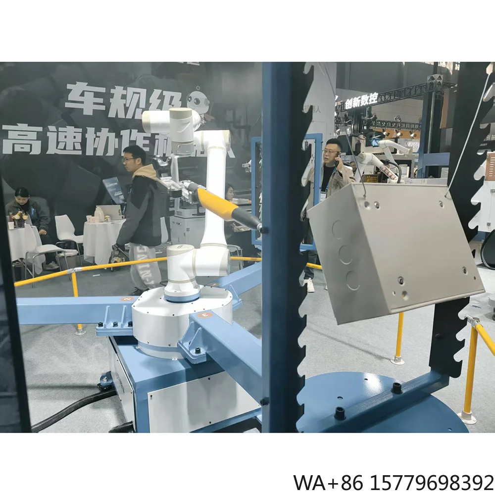 HWINT New Arrival Intelligent 6 Axis Industrial Robot Arm for CNC Automation Workpiece Transfer and Deburring