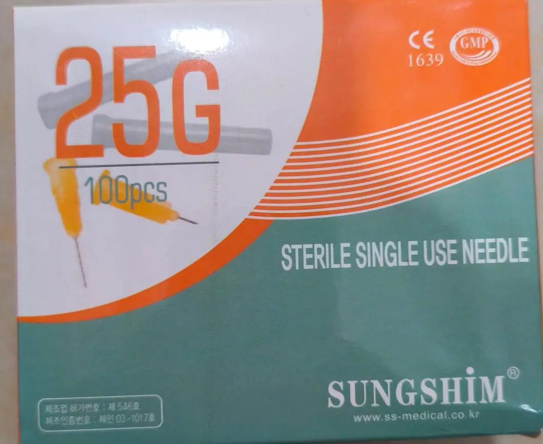 

Безболезненный маленький игольчатый ирригатор 25 г 13 мм 27 г 13 мм одноразовые шприцы для инструмента для наполнения лица