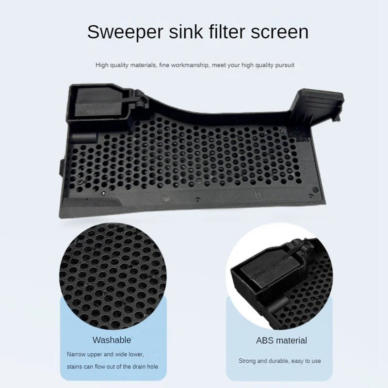 1 szt. Filtr do wody z przyssawką z czarnego plastiku do Xiaomi Roborock G10 części zamienne do odkurzaczy stacja bazowa