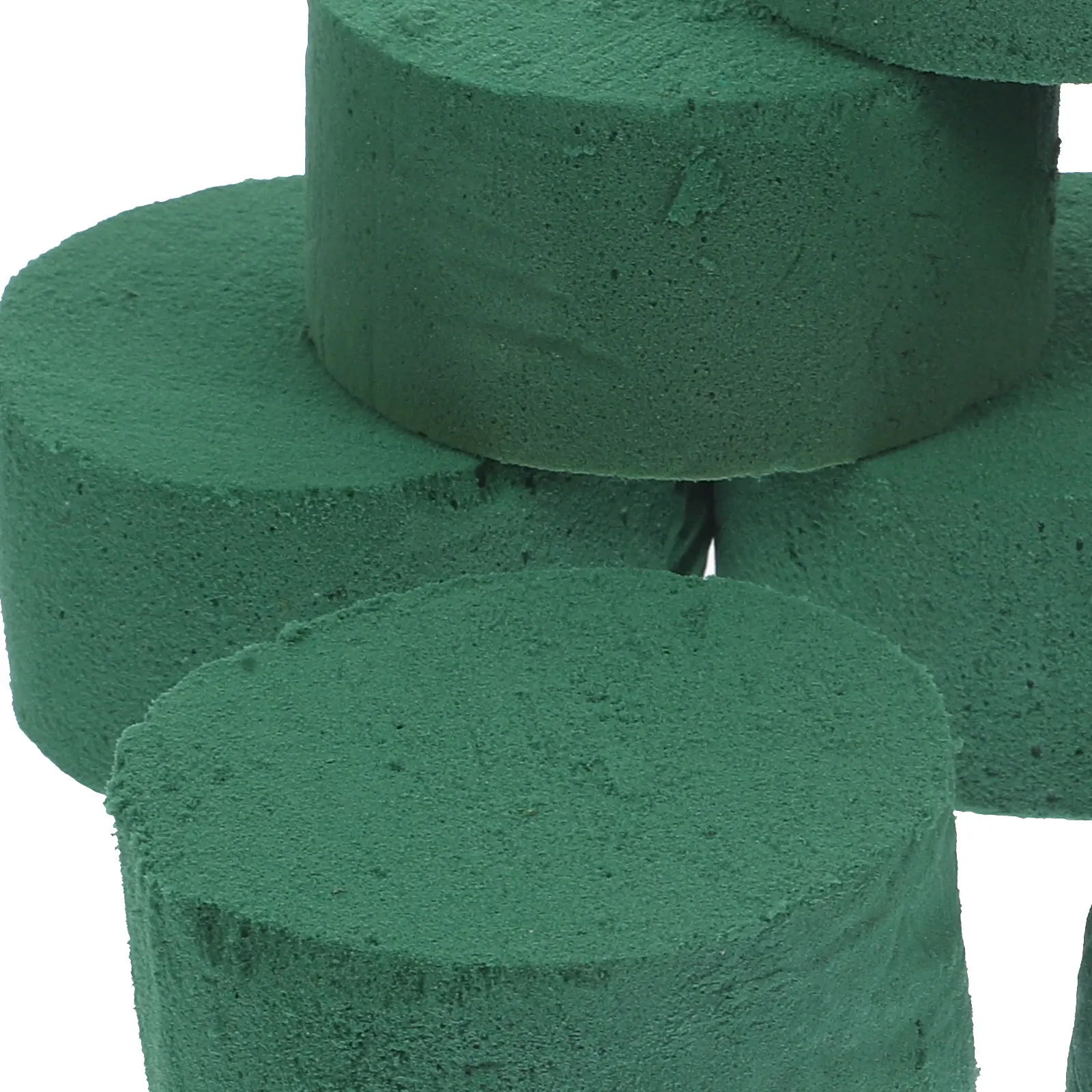8 pezzi di fango floreale 8x4 cm assorbimento schiume floreali rotonde composizioni floreali schiume disposizione forniture per eventi